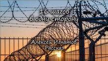 16 шагов в одну сторону Алексей Игнатов слушать аудиокнигу онлайн бесплатно